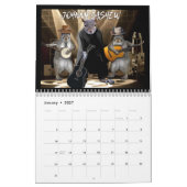 Squirrel Jam - Nuttyミュージシャンカレンダー カレンダー (1月 2027)