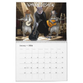 Squirrel Jam - Nutty Musicians Calendar カレンダー (1月 2026)