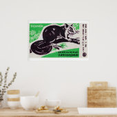 Squirrel - Matchbox Print - Aesthetic Wall Art ポスター (キッチン)