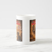 Squirrel Mummy Curse ボーンチャイナマグカップ (正面)