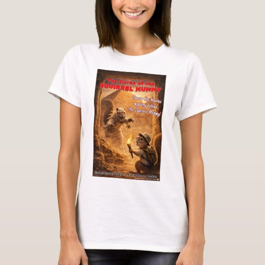 Squirrel Mummy Curse Tシャツ (正面)