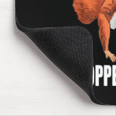 Squirrel Nobody Move I Dropped My Nuts  マウスパッド (コーナー)