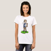 Squirrel Secretary Coffee Office Tシャツ (正面フル)