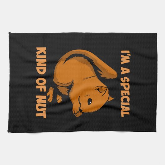 Squirrel - Special Kind Of Nut キッチンタオル (横)