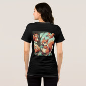 Squirrel Squad: Acorn Collection Adventure トライブレンドＴシャツ (裏面全面)
