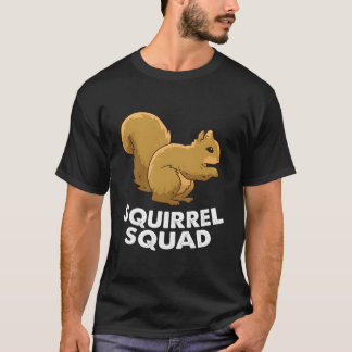 Squirrel Squad Team Squirrel Squirrel Tシャツ