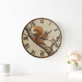 Squirrel Wall Clock ラージ壁時計 (ホーム)