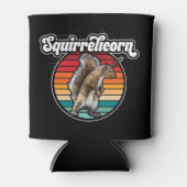 Squirrelicorn - おもしろい、ヴィンテージ 缶クーラー (正面)