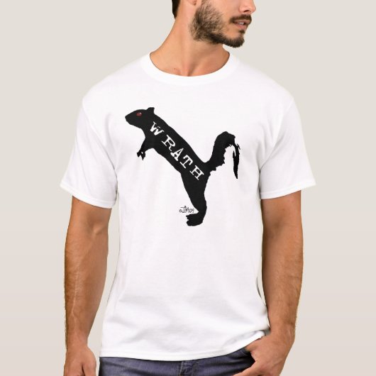 Squirrellyの憤り: ワイシャツ tシャツ (正面)