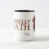 Squirrellyの憤り! 泡立ったマグ ツートーンマグカップ (中央)