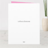 Squirrelly Sweet Heart Apology Card カード (裏面)