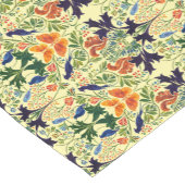 Squirrels Birds & Butterflies Pattern ショートテーブルランナー (コーナー)