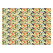 Squirrels Birds & Butterflies Pattern テーブルクロス (正面(横))