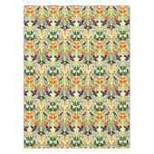 Squirrels Birds & Butterflies Pattern テーブルクロス (正面)