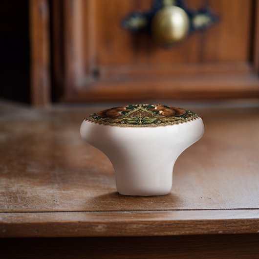 Squirrels Ceramic Pull Knob セラミックノブ