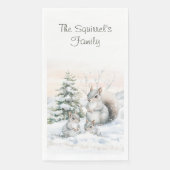 Squirrels in Winter Snow  (正面)