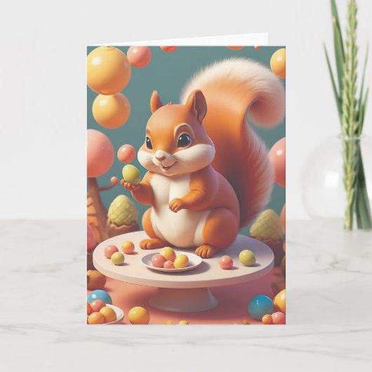 Squirrel's Sweet Soiree カード (正面)