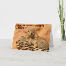 Squirrelyの友人 カード