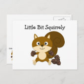 Squirrely ポストカード (正面/裏面)