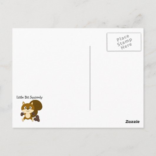 Squirrely ポストカード (裏面)
