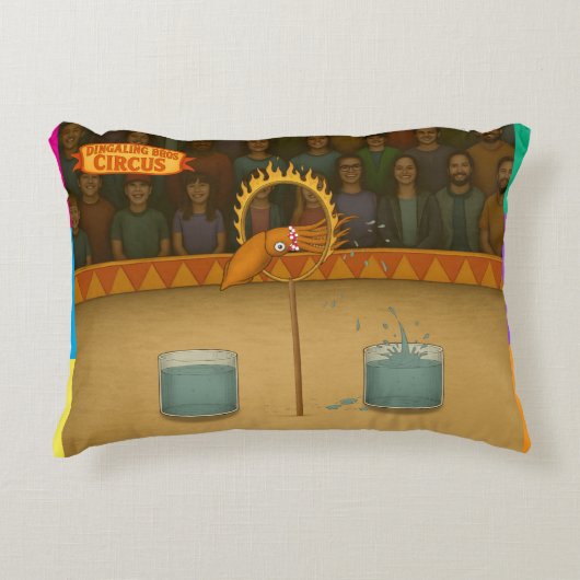 Squirty squid アクセントクッション (正面)