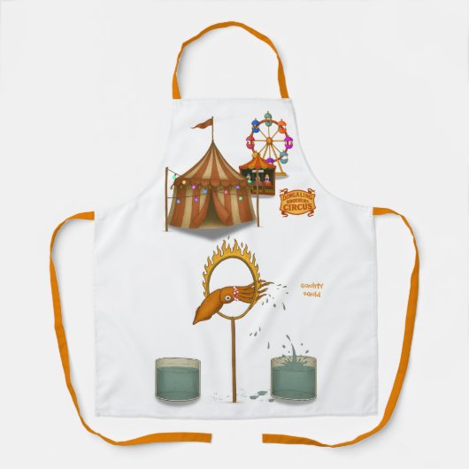 Squirty squid エプロン (正面)