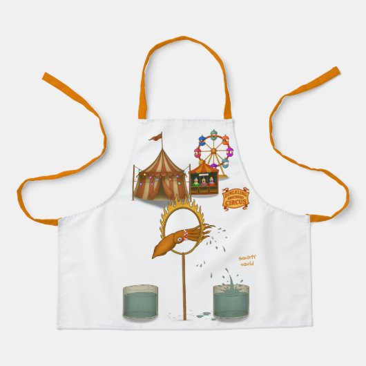 Squirty squid エプロン (正面)
