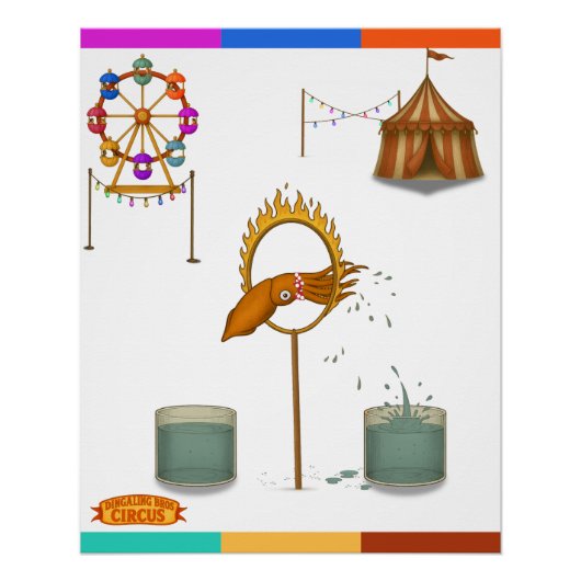 Squirty squid ポスター (正面)