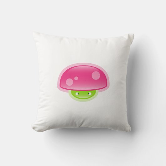 Squishiesのピンク及び青く柔らかい枕 クッション (正面)