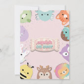 Squishmallow バースデー 招待状 (裏面)