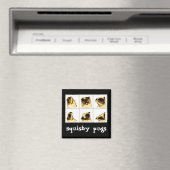 Squishyパグの磁石 マグネット (インサイチュ (食洗機))