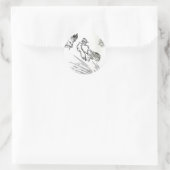 SRデザインアートワーク ラウンドシール (バッグ)