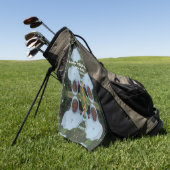 SrデルフィンTOSSA_GBEGOゴルフタオル ゴルフタオル (グリーン)