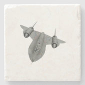 SR71ブラックバード ストーンコースター (正面)