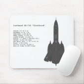 SR-71クロドリのmousepad マウスパッド (マウス)