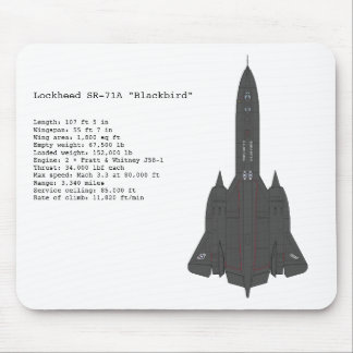 SR-71クロドリのmousepad マウスパッド