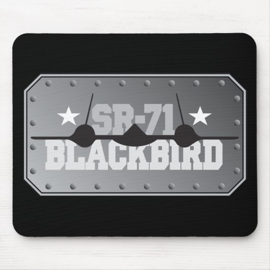 SR-71クロドリ マウスパッド (正面)
