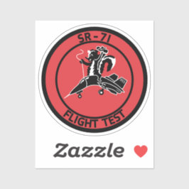 SR-71フライトテストバッジ シール