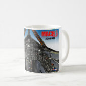 SR-71ブラックバードコックピット コーヒーマグカップ (正面右)