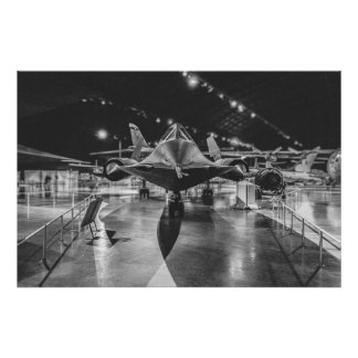 SR-71ブラックバードデイトン空軍博物館 – プリント