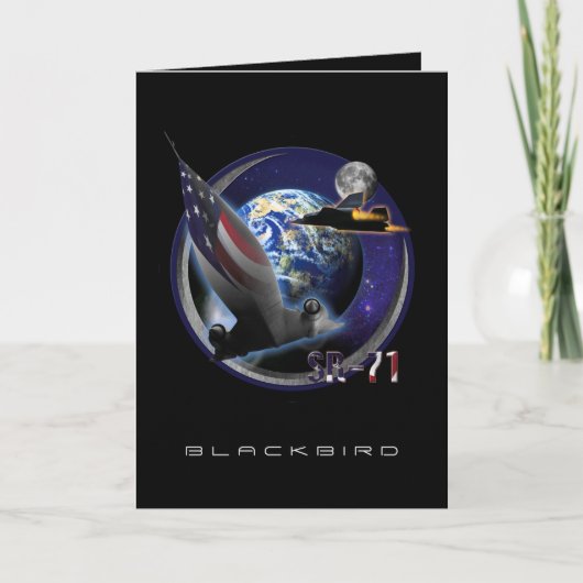 SR-71ブラックバードハイレンジャー カード (正面)