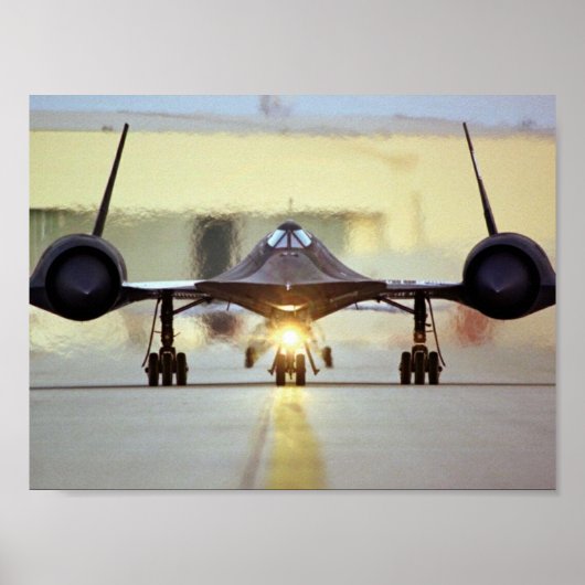 SR-71ブラックバードポスター ポスター (正面)
