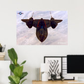 SR-71ブラックバード ポスター (ホームオフィス)