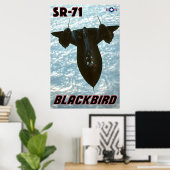 SR-71ブラックバード ポスター (ホームオフィス)