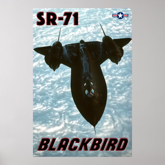 SR-71ブラックバード ポスター (正面)