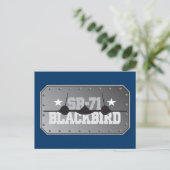 SR-71ブラックバード ポストカード (スタンド正面)