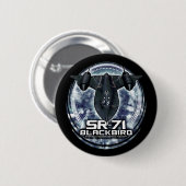 SR-71ブラックバード 缶バッジ (正面&裏面)