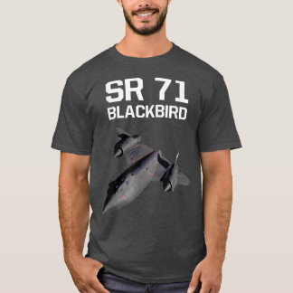SR 71ブラックバード、飛行機ジェットシャツ Tシャツ