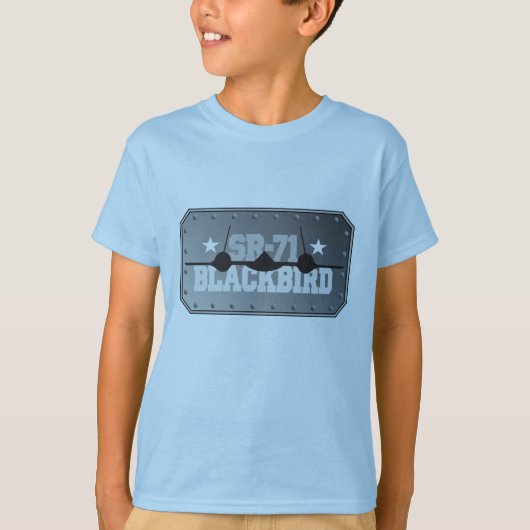 SR-71ブラックバード Tシャツ (正面)