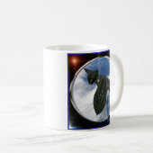 Sr-71軍隊スパイ飛行機 コーヒーマグカップ (正面右)